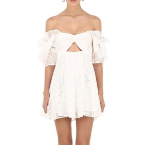 alice mccall sunday rose dress white